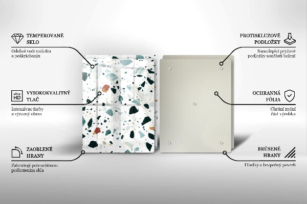 Zaščitna plošča za štedilnik Lahka kamenina