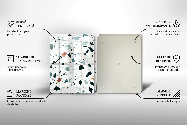 Zaščitna plošča za štedilnik Lahka kamenina