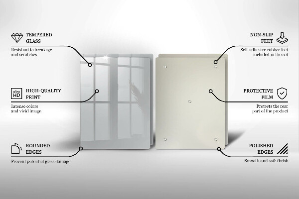Zaščitna plošča za štedilnik Siva barva