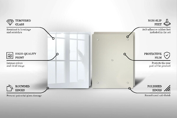 Zaščitna plošča za štedilnik Bela barva