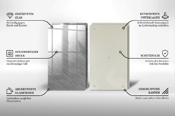 Zaščitna plošča za štedilnik Kovinska tekstura ozadja