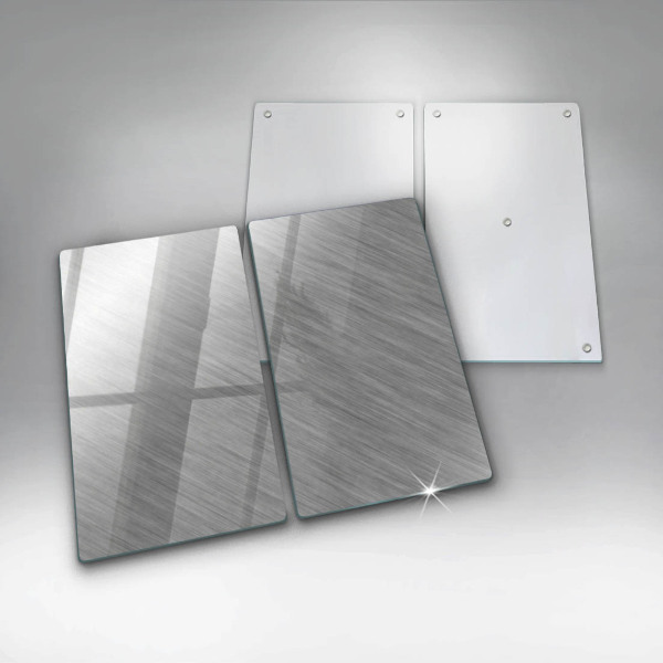 Zaščitna plošča za štedilnik Kovinska tekstura ozadja