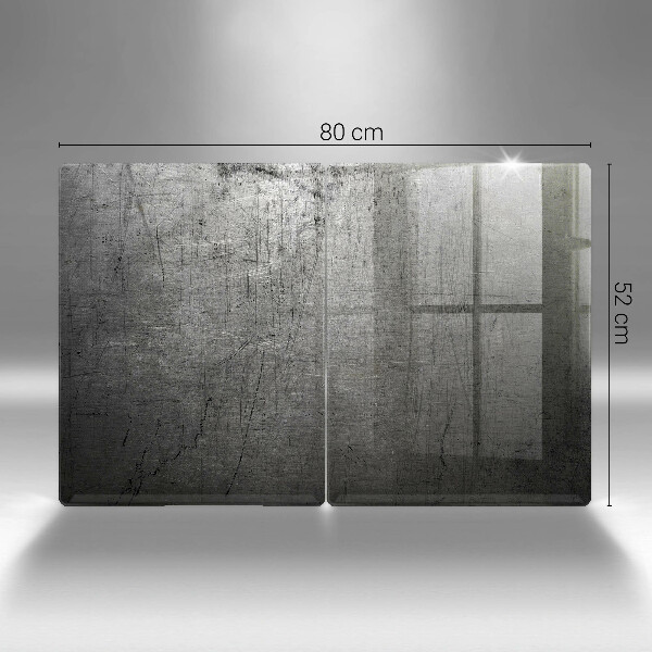 Zaščitna plošča za štedilnik Kovinska tekstura