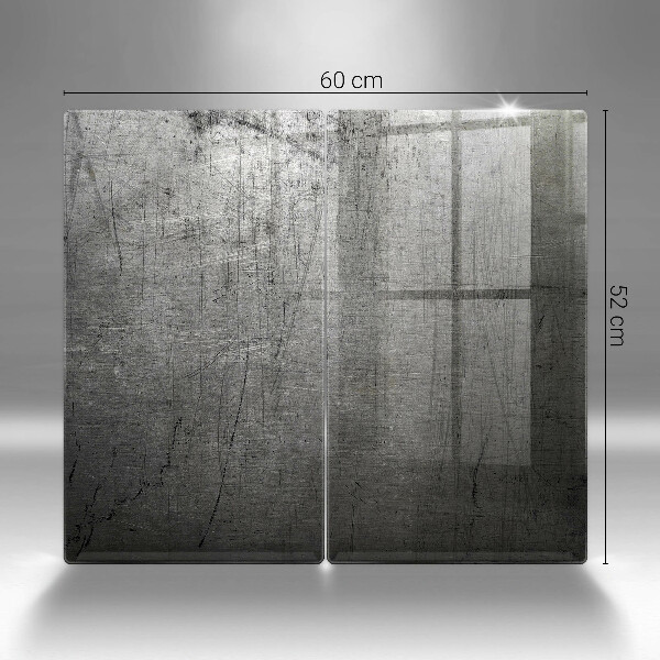 Zaščitna plošča za štedilnik Kovinska tekstura