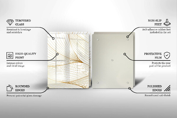 Stenska zaščitna plošča za štedilnik Vzorec modernih linij