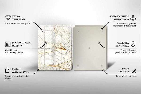 Stenska zaščitna plošča za štedilnik Vzorec modernih linij