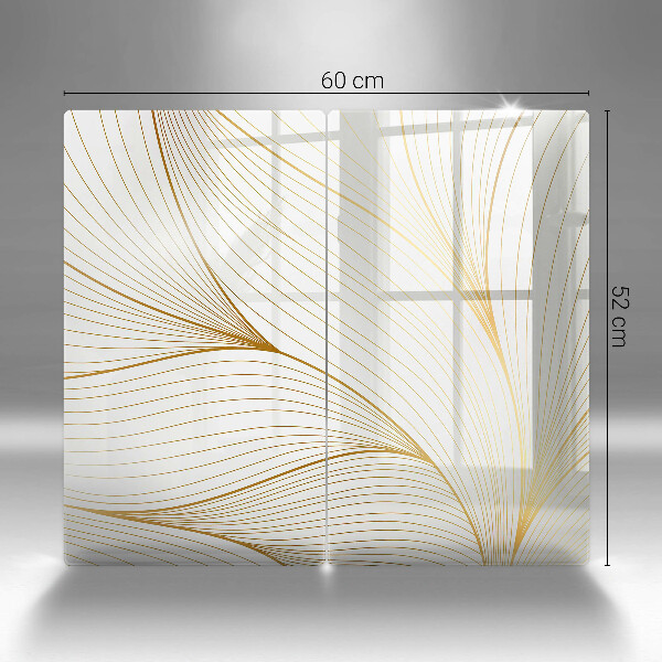 Stenska zaščitna plošča za štedilnik Vzorec modernih linij