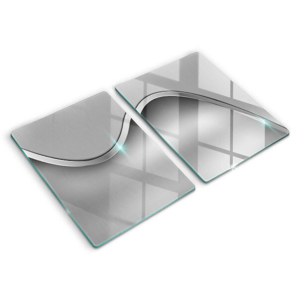 Zaščitna plošča za štedilnik Kovinska abstrakcija