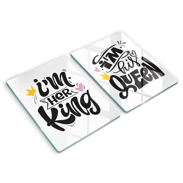 Zaščitna plošča za štedilnik Napis stavek