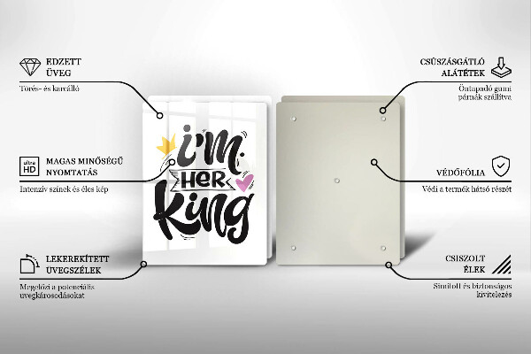 Zaščitna plošča za štedilnik Napis stavek