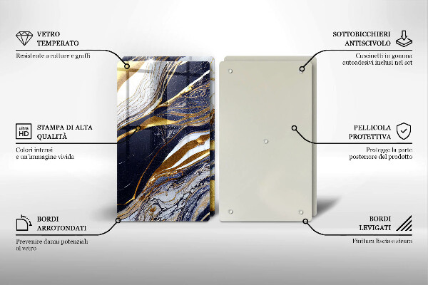 Zaščitna plošča za štedilnik Barvita abstrakcija