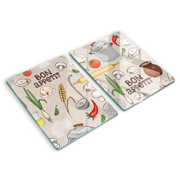 Zaščitna plošča za štedilnik Ilustracija kuhinje