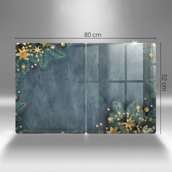 Zaščitna plošča za štedilnik božični okraski