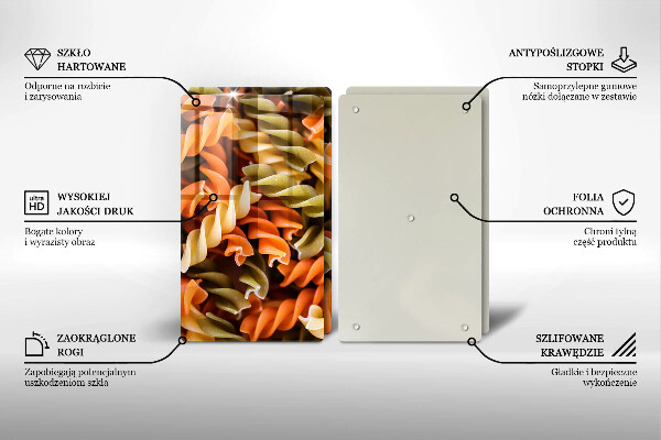 Zaščitna plošča za štedilnik Fusilli testenine