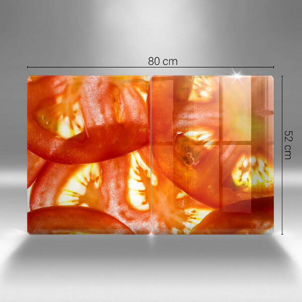 Zaščitna plošča za štedilnik Rezina rdečega paradižnika