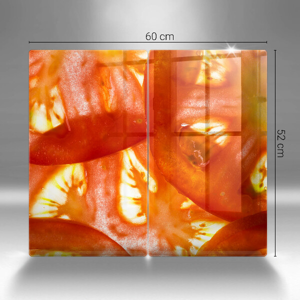 Zaščitna plošča za štedilnik Rezina rdečega paradižnika