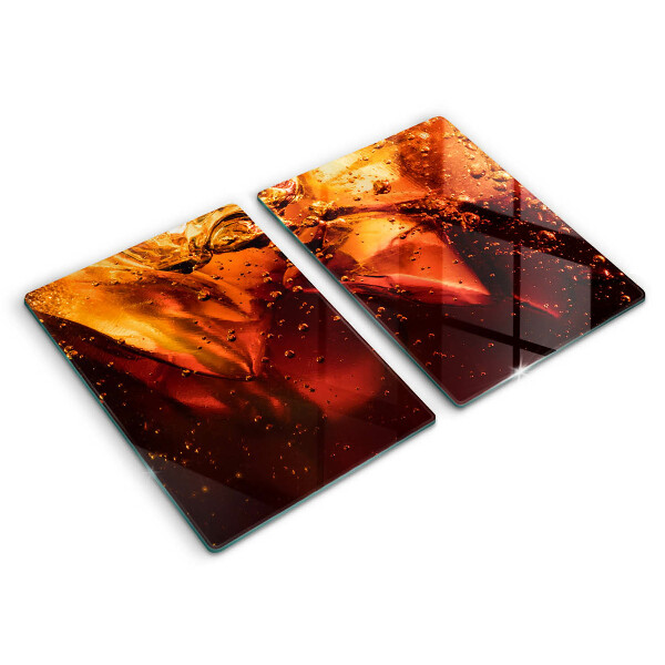 Zaščitna plošča za štedilnik Cola pijača z ledom