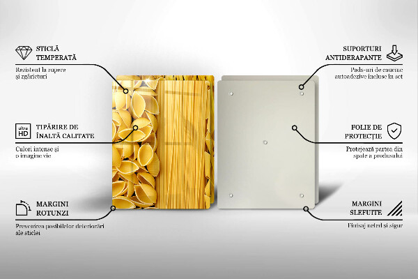 Zaščitna plošča za štedilnik Testenine