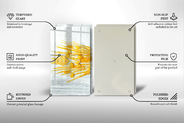 Zaščitna plošča za štedilnik Testenine