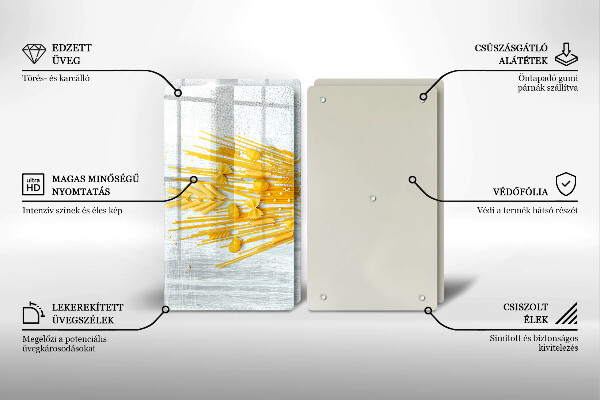 Zaščitna plošča za štedilnik Testenine