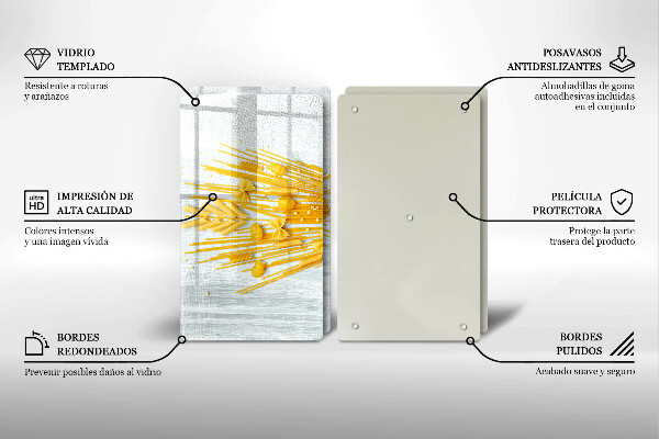 Zaščitna plošča za štedilnik Testenine