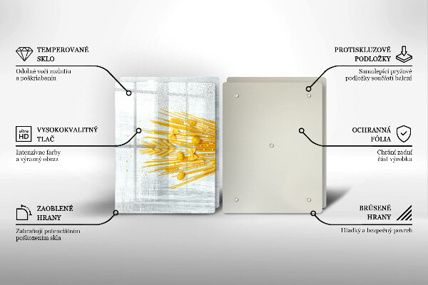 Zaščitna plošča za štedilnik Testenine