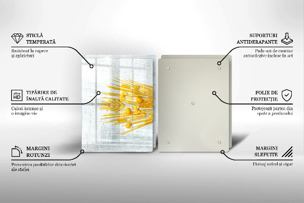 Zaščitna plošča za štedilnik Testenine