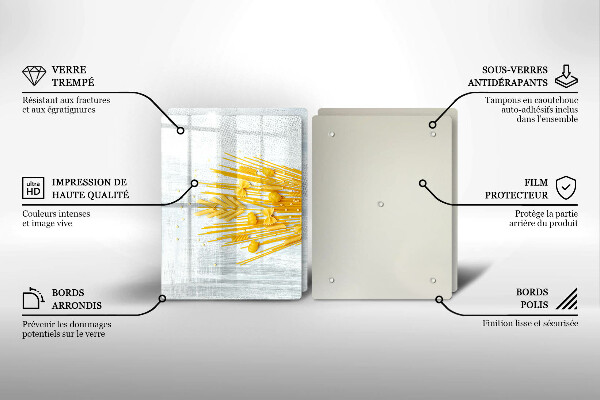 Zaščitna plošča za štedilnik Testenine