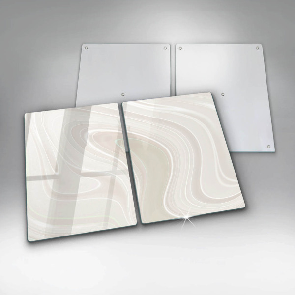 Zaščitna plošča za štedilnik Kremasta tekstura