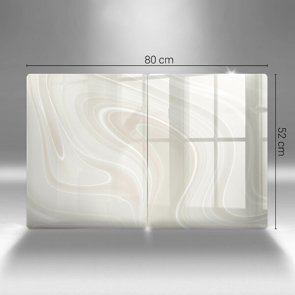 Zaščitna plošča za štedilnik Kremasta tekstura