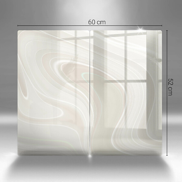 Zaščitna plošča za štedilnik Kremasta tekstura