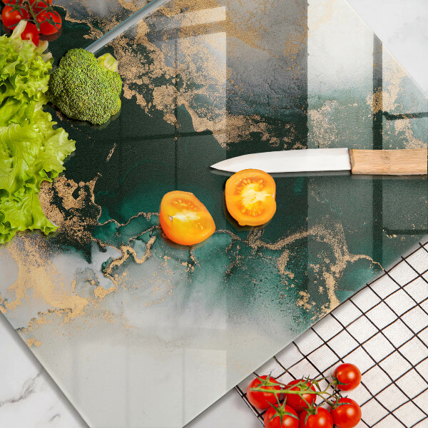 Zaščitna plošča za štedilnik Večbarvni marmor