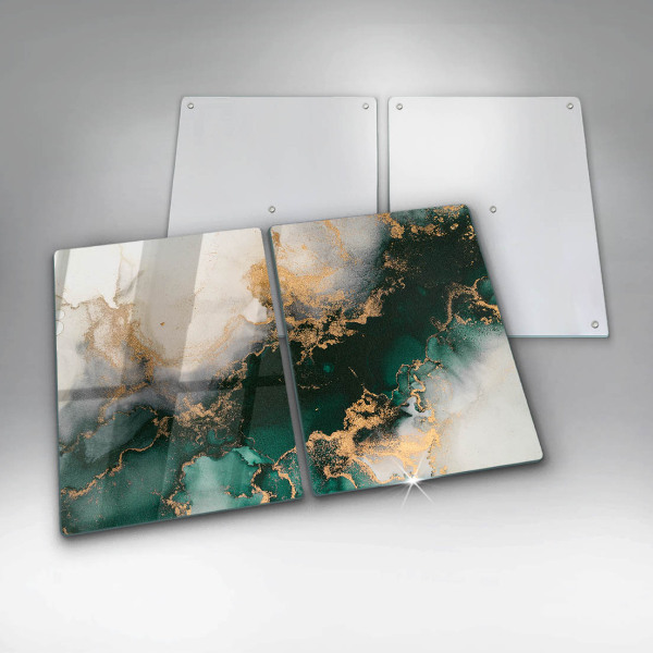 Zaščitna plošča za štedilnik Večbarvni marmor