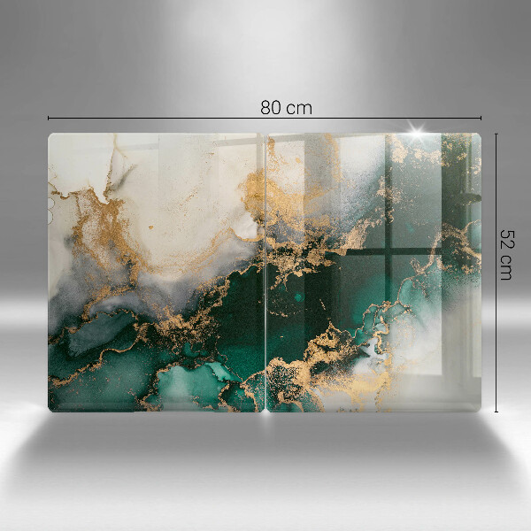 Zaščitna plošča za štedilnik Večbarvni marmor