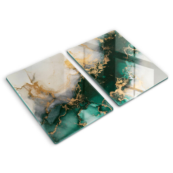 Zaščitna plošča za štedilnik Večbarvni marmor