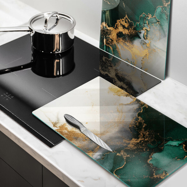 Zaščitna plošča za štedilnik Večbarvni marmor