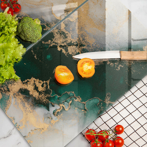 Zaščitna plošča za štedilnik Večbarvni marmor