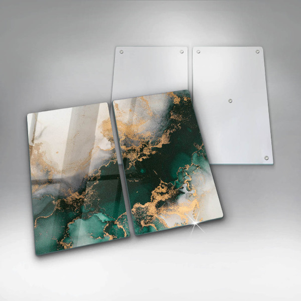 Zaščitna plošča za štedilnik Večbarvni marmor