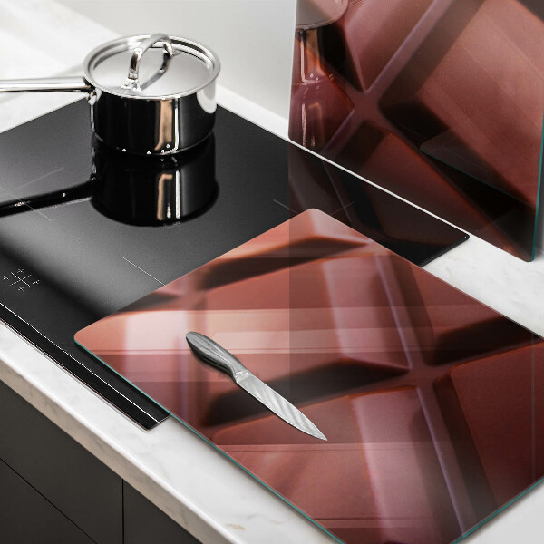 Zaščitna plošča za štedilnik Čokoladne kocke