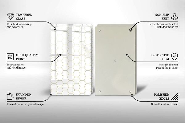 Zaščitna plošča za štedilnik Abstraktni vzorci