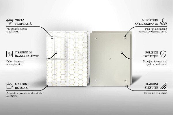Zaščitna plošča za štedilnik Abstraktni vzorci