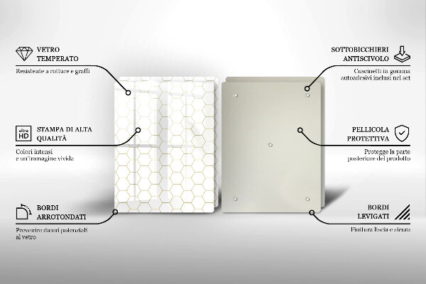 Zaščitna plošča za štedilnik Abstraktni vzorci