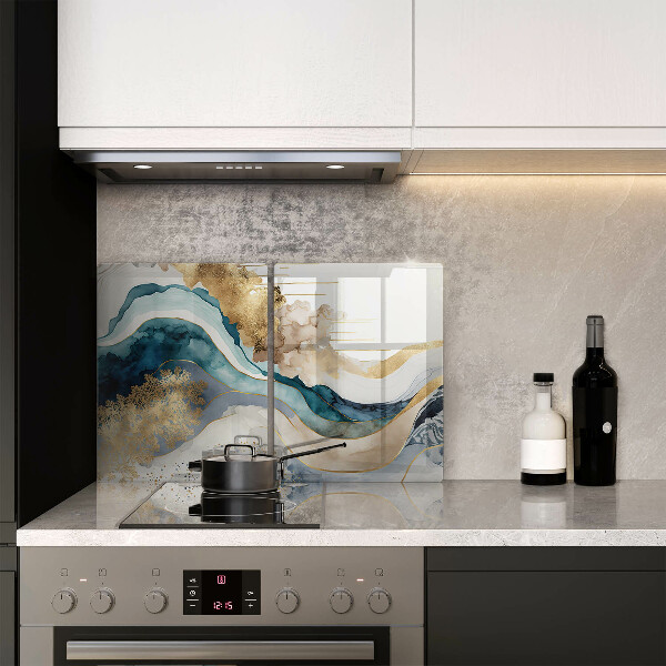 Zaščitna plošča za štedilnik Barvit marmor