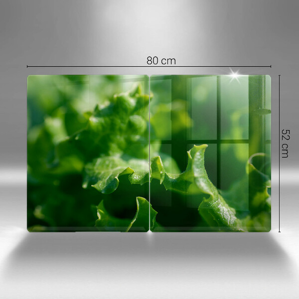 Zaščitna plošča za štedilnik Solatni listi