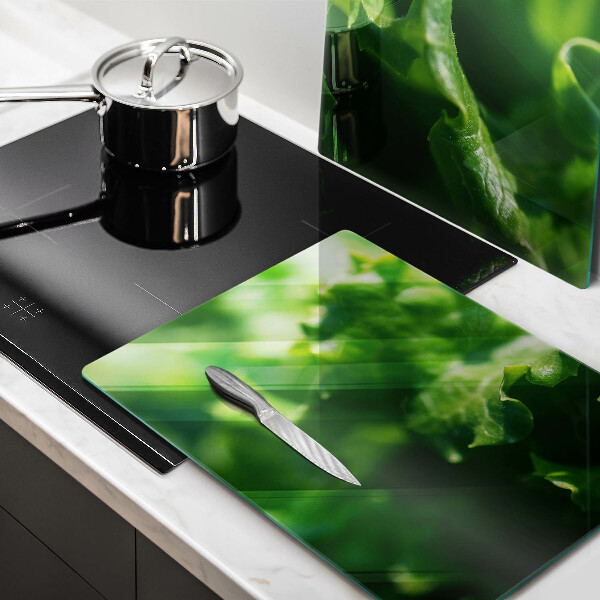 Zaščitna plošča za štedilnik Solatni listi