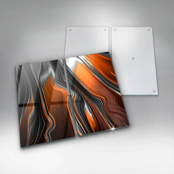 Zaščitna plošča za štedilnik Abstraktni vzorec