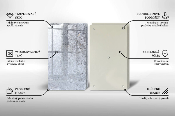 Zaščitna plošča za štedilnik Abstrakcija