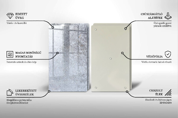 Zaščitna plošča za štedilnik Abstrakcija