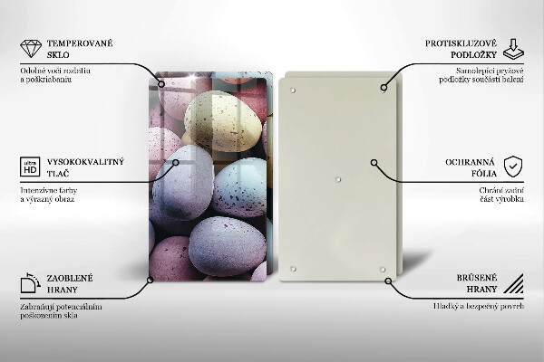 Zaščitna plošča za štedilnik velikonočna jajca