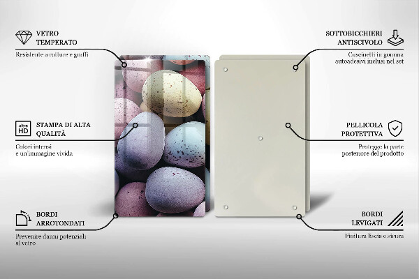 Zaščitna plošča za štedilnik velikonočna jajca